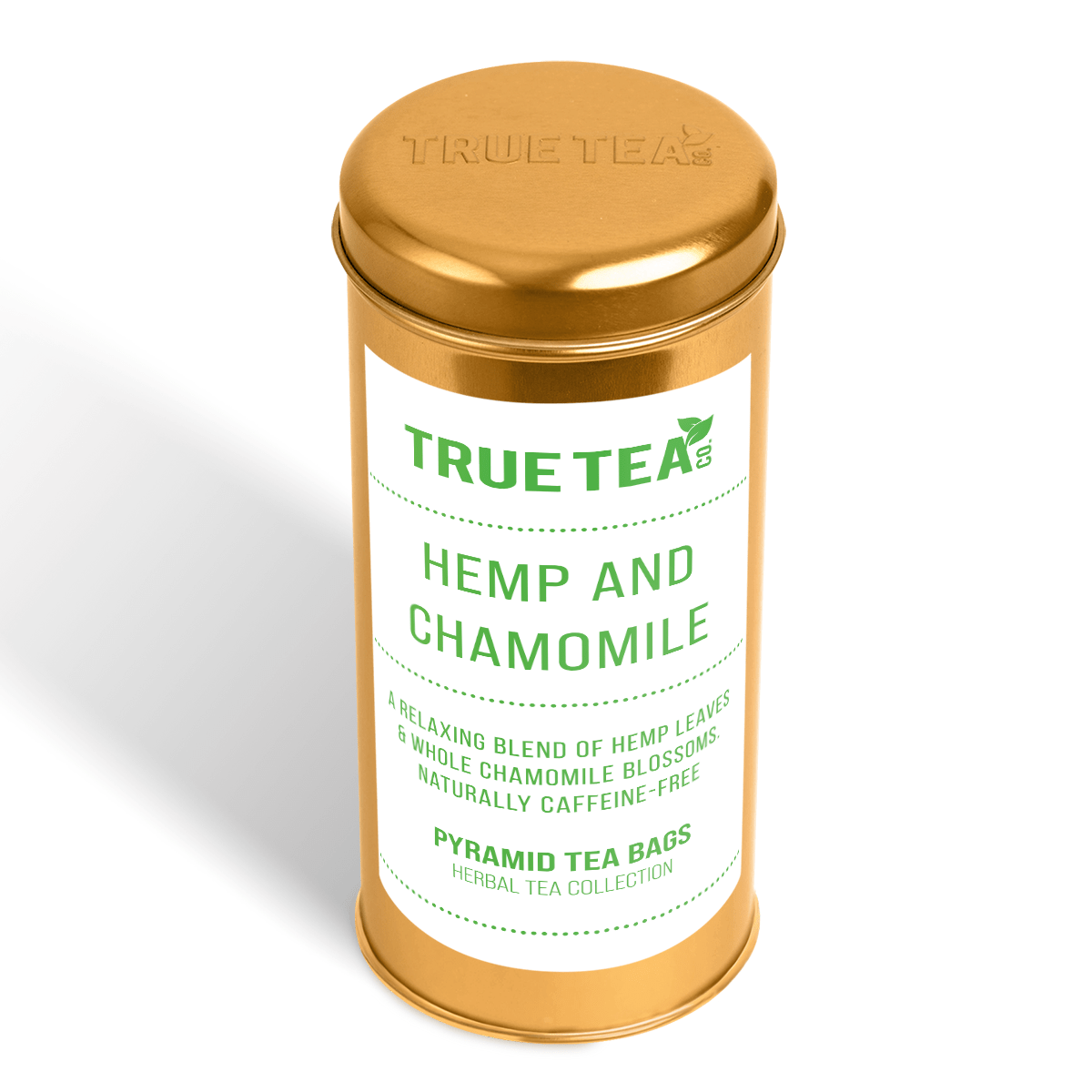 Hemp and Chamomile Tea Caddy - Tea Bags Hemp and Chamomile Tea Caddy - Tea Bags